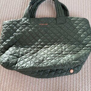 MZ Wallace Medium Metro Tote in Army Green